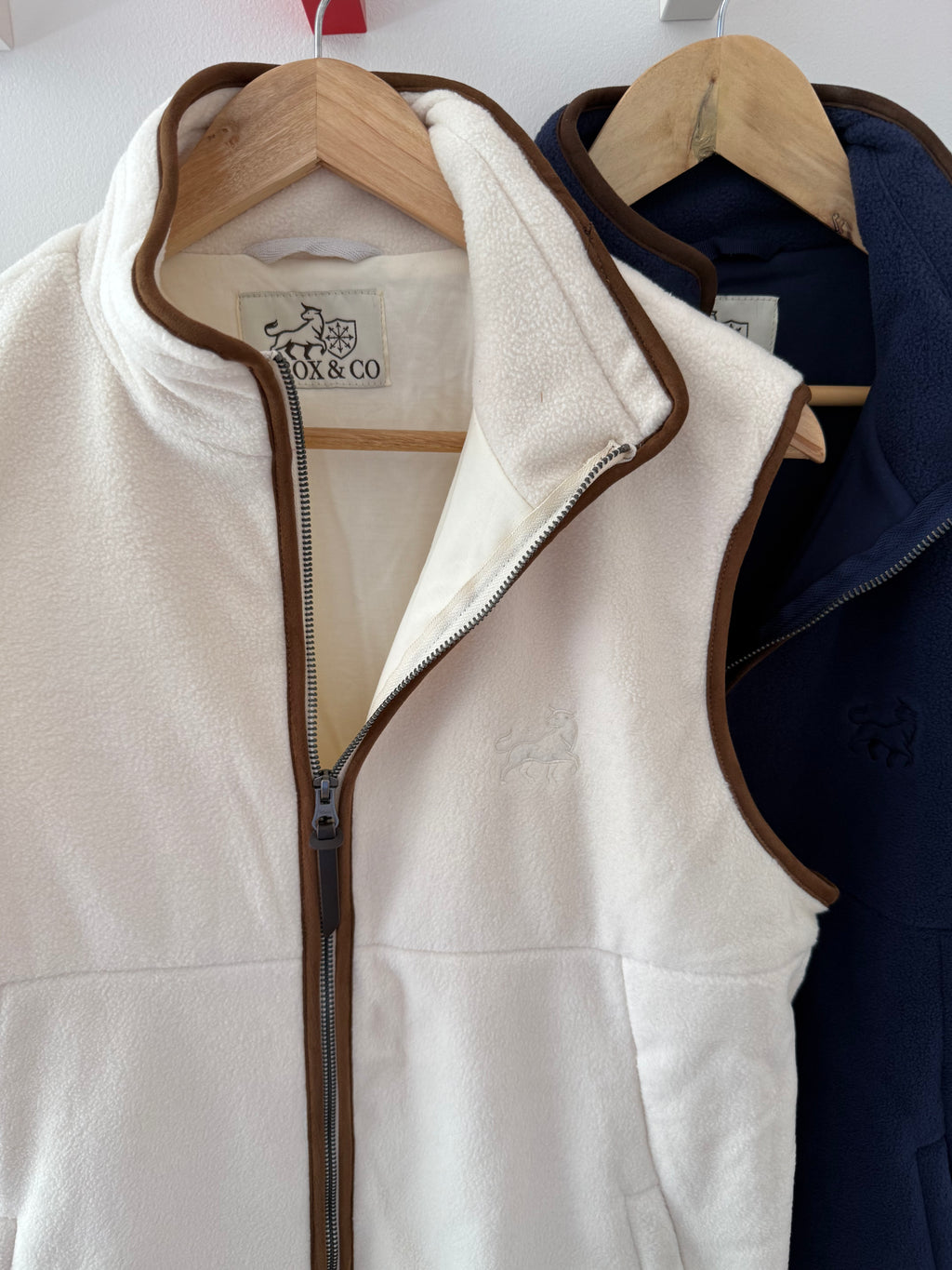 Aurox & Co Harbour Gilet in Ivory