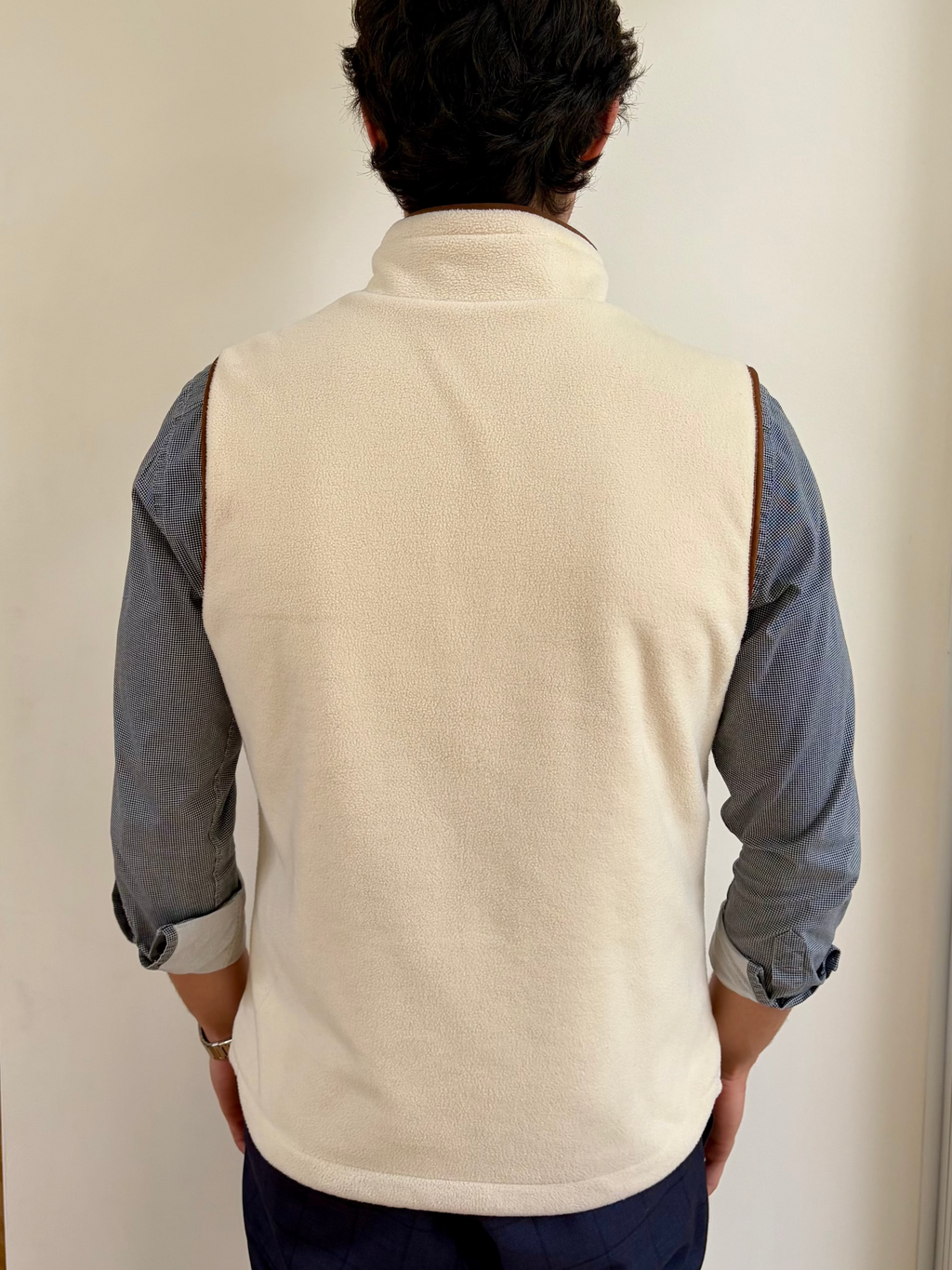 Aurox & Co Harbour Gilet in Ivory