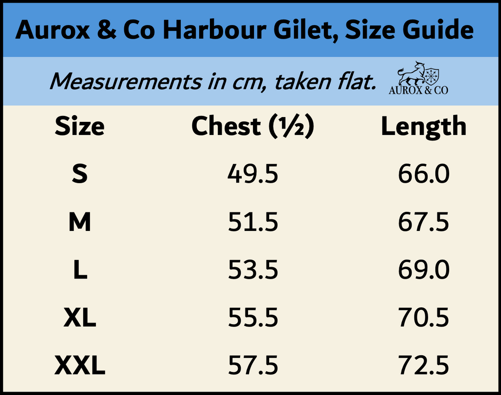 Aurox & Co Harbour Gilet in Ivory