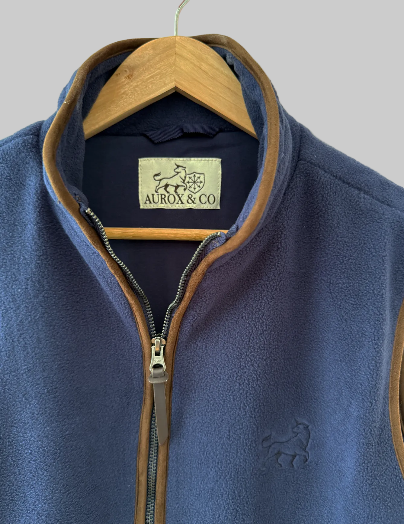 Aurox & Co Harbour Gilet in Midnight Navy